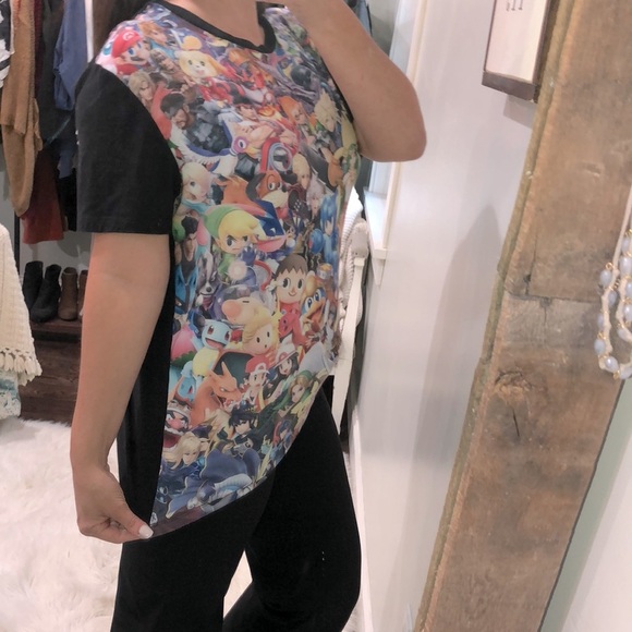 Super smash brothers size XLarge GameStop T-shirt - Picture 2 of 4